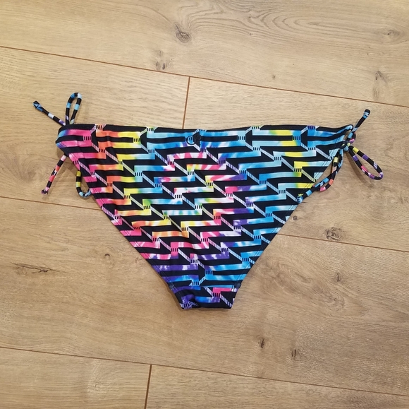 OP Bikini Bottoms Rainbow {Large 11-13} - Picture 2 of 5